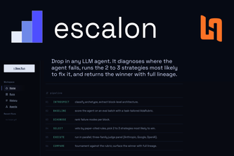 Escalon: 10x your agent