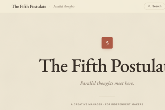 The Fifth Postulate