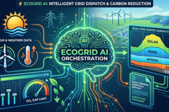 EcoGrid AI: Intelligent Grid Dispatch & Carbon Reduction