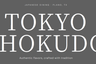 Tokyo Shokudo Website