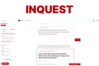 Inquest - Project Post Mortem Report Generator
