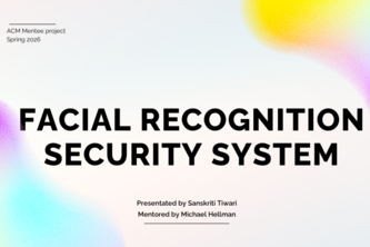 Facial Recognition Security System