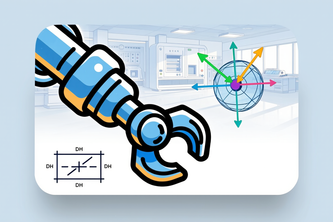 6-axis robotic arm forward and inverse kinematics