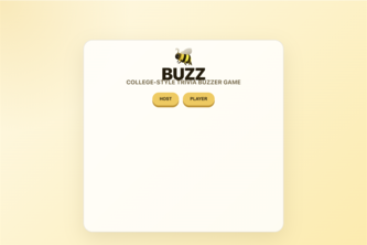 Buzz Trivia Game