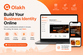 Olakh — Build Your Business Identity Online