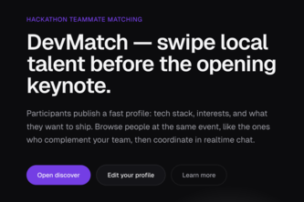 DevMatch