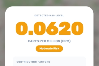 NC Hydrogen Sulfide Radar