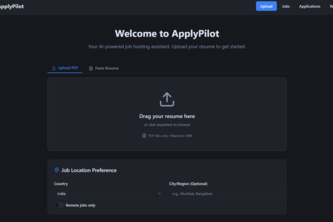 ApplyPilot — Your AI Job Hunting Copilot