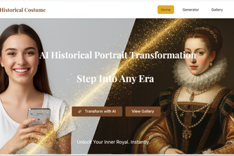 Historical Costume Photo Generator