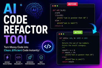Ai code refactor tool