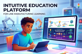Intuitive Education Platform for Line Manufacturing Learning