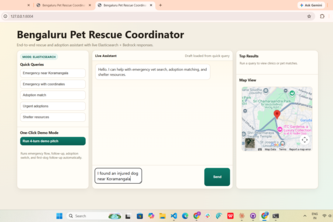 AI Pet Rescue and Adoption Co Ordinator