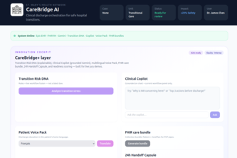 CareBridge AI: Clinical Discharge Orchestration Platform