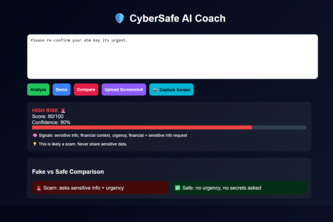 CyberSafe AI Coach