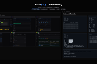 Rasad (رصد) — AI Observatory for Developers
