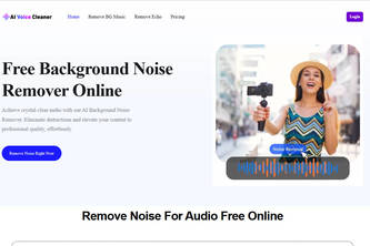 AI Voice Cleaner-Free Background Noise Remover Online
