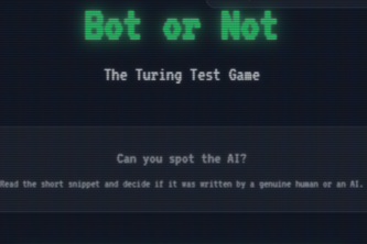 Bot or Not
