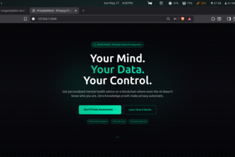 PrivateMind — Privacy-First AI Mental Health Advisor