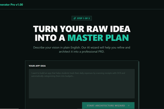 PRD-P Generator Pro v1.00