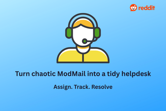 ModMail Helpdesk – Ticket Management for Reddit Mods