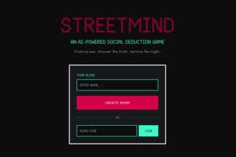  StreetMind - AI Social Deduction Game