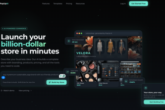 PopUp AI Store Builder