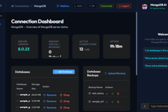 VibeMongo Admin - MongoDB Track