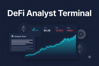 DeFi Analyst Terminal