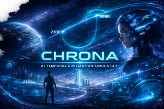 CHRONA — Cinematic AI Temporal Civilization Simulator