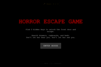 HORROR ESCAPE GAME