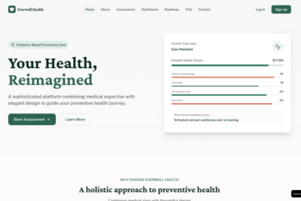 Everwell Health — Preventive Health Assessment Platform
