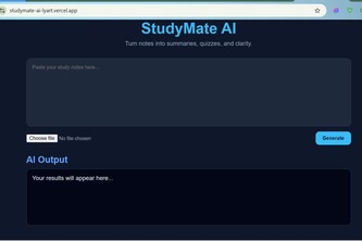 Studymate AI