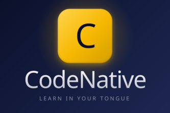 CodeNative — Learn to Code in Your Native Language