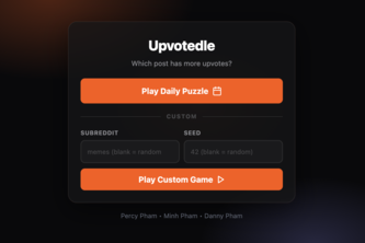 Upvotedle