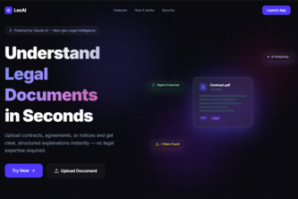 AI Legal Document Advisor