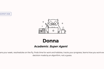 Donna | Academic Super Agent 