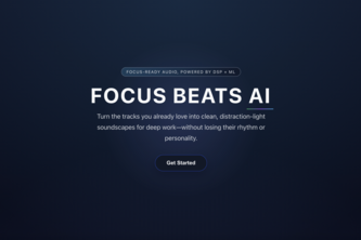 FocusBeats AI