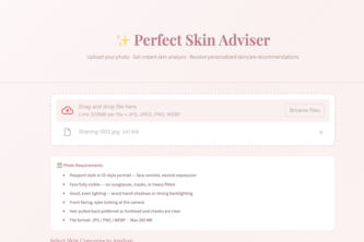 Perfect Skin Adviser
