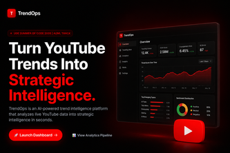 TrendOps — AI-Powered YouTube Trend Intelligence Platform