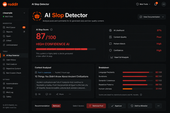 AI Slop Detector