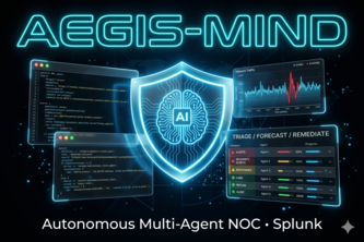 Aegis-Mind: Autonomous Multi-Agent NOC for Splunk