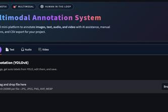MULTI MODAL ANNOTATION SYSTEM 