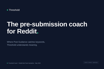 Threshold Coach