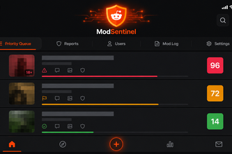 ModSentinel — AI Mod Queue Intelligence