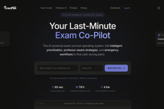 CramPilot - AI Exam Survival Platform