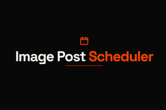 Image Post Scheduler