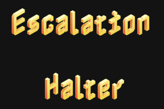 Escalation Halter