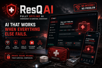 ResQAI - Fully Offline AI Emergency & Survival Assistant