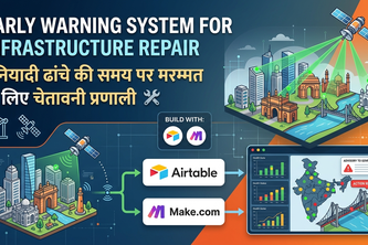 Satellite-Public structural monitoring for early repair 