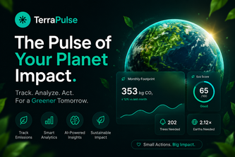 TerraPulse AI-Driven Carbon Footprint Monitoring & Insights
